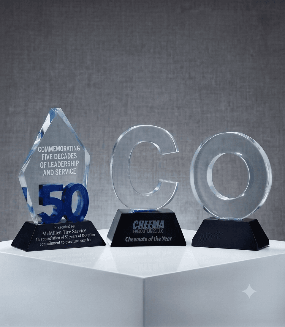 Rush Order crystal award 17