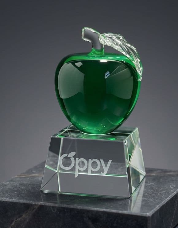 Fruit & Ornament crystal award 14