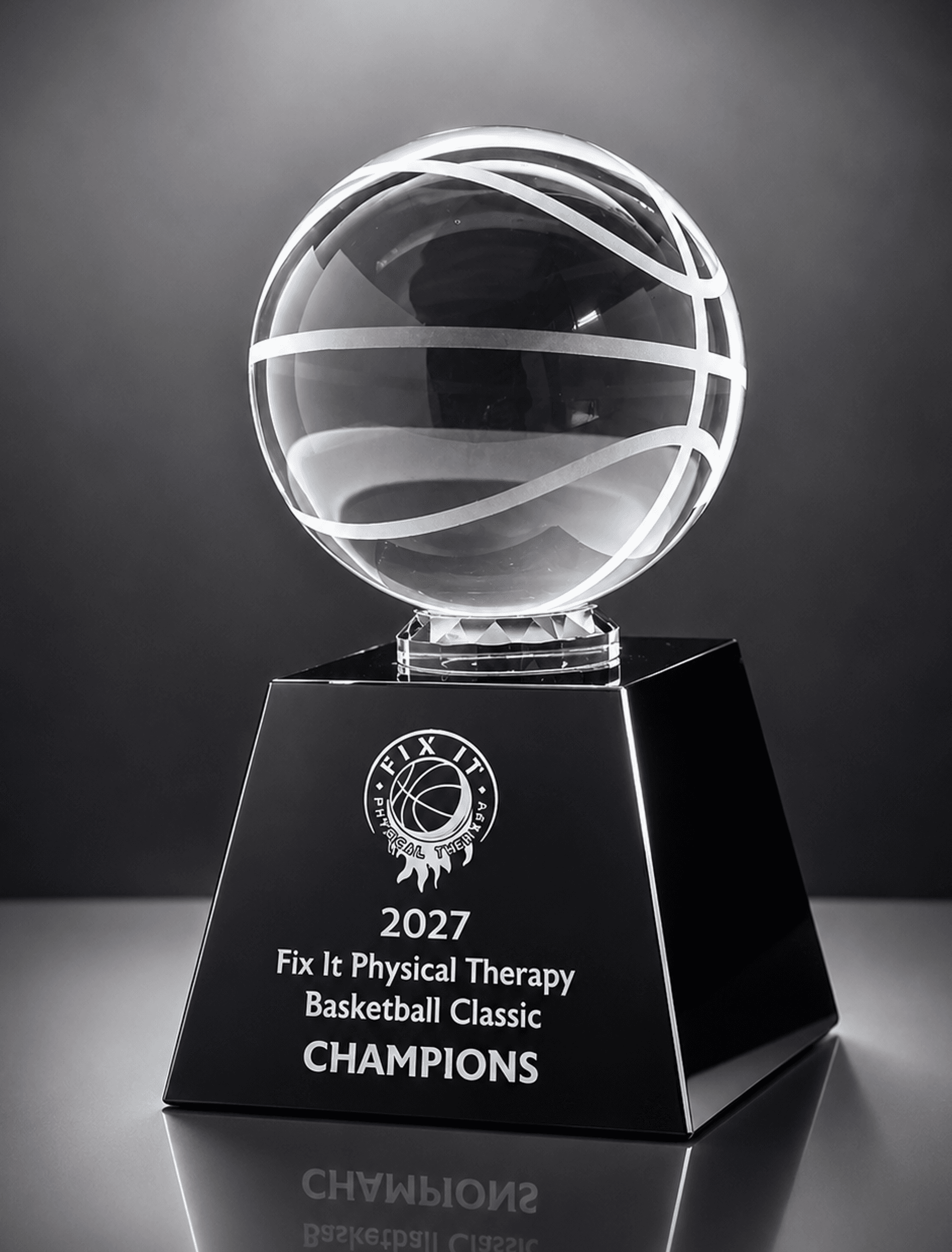 Sports crystal award 20