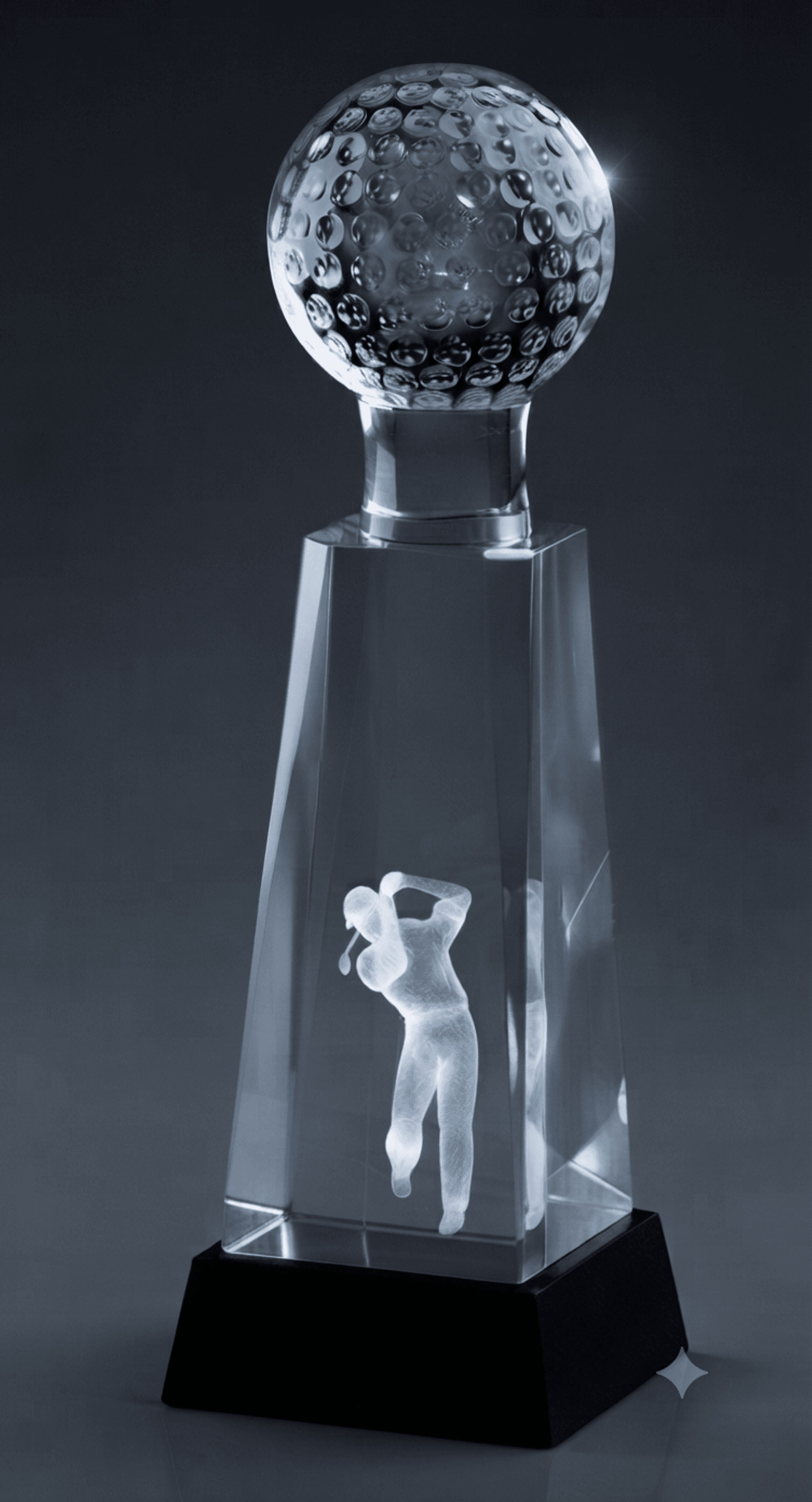 Sports crystal award 10